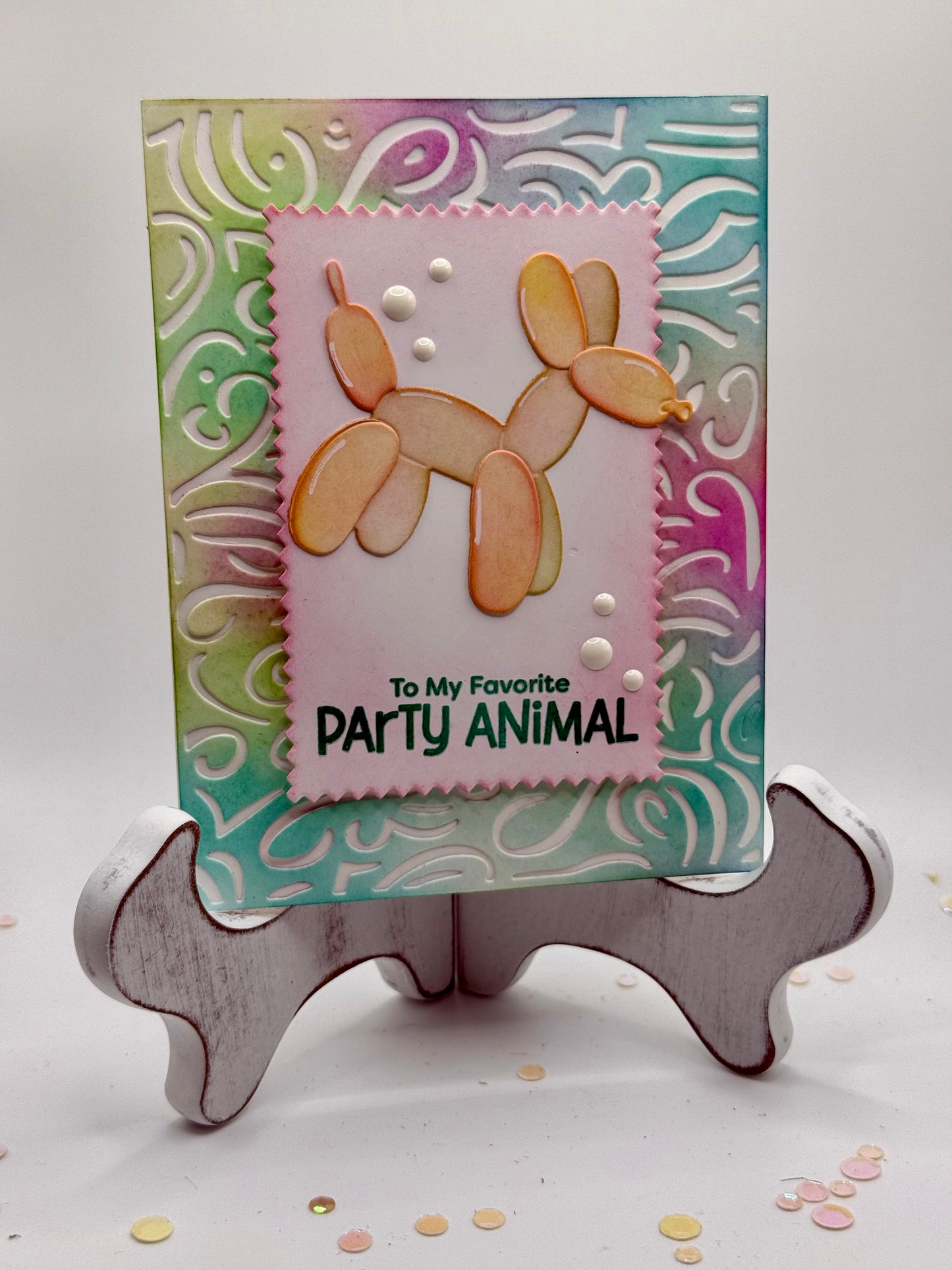 To my Favorite Party Animal (pink)