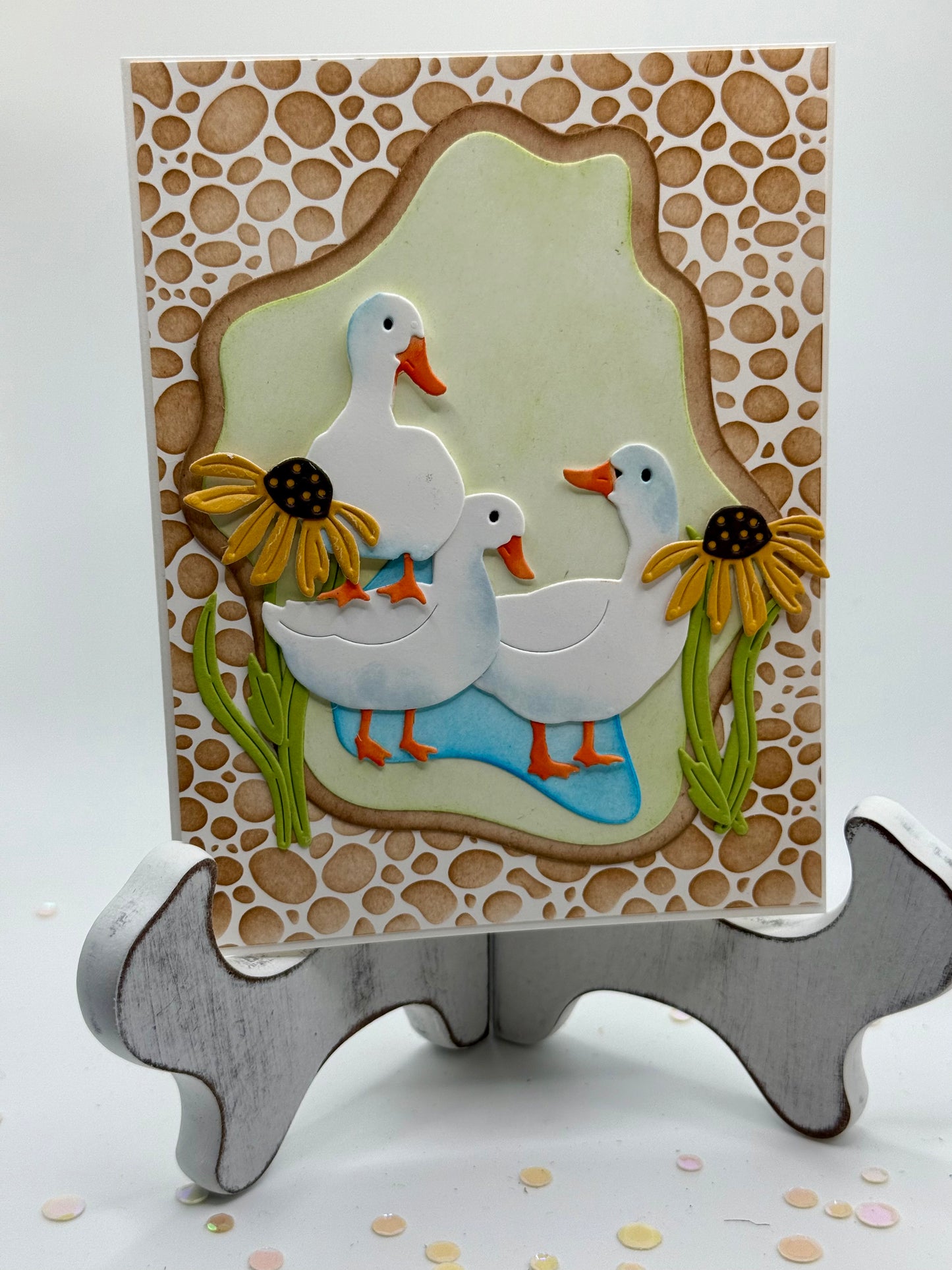Trio of ducks any occasion card