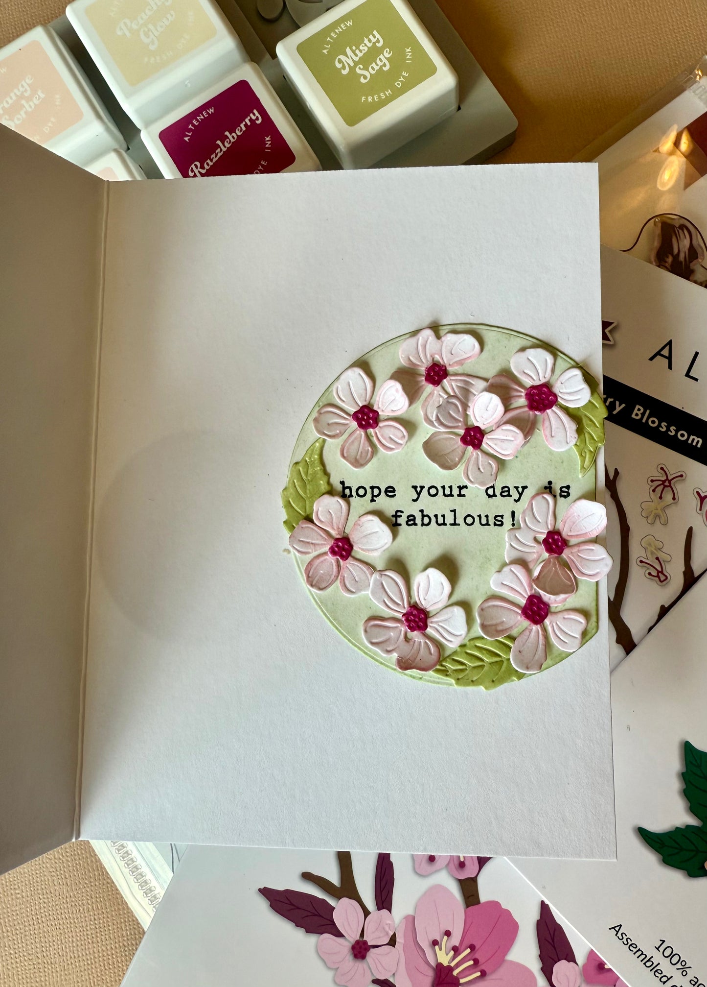 Beautiful double layered card