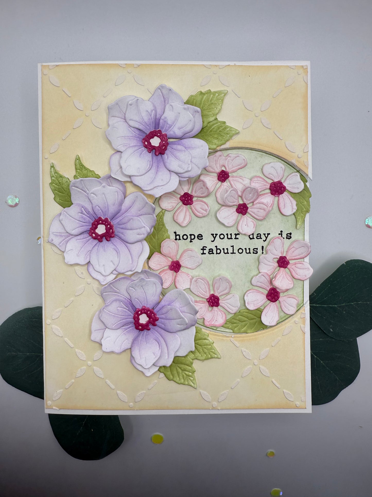 Beautiful double layered card