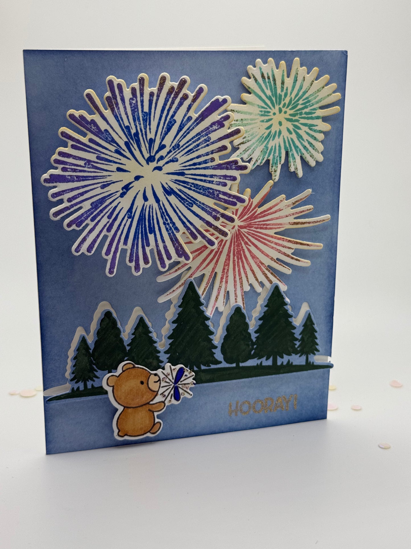 Hooray! Fireworks!