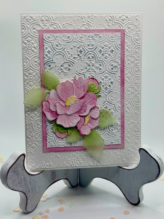 Pink Roses Any Occasion card