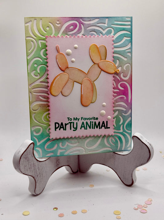 To my Favorite Party Animal (pink)