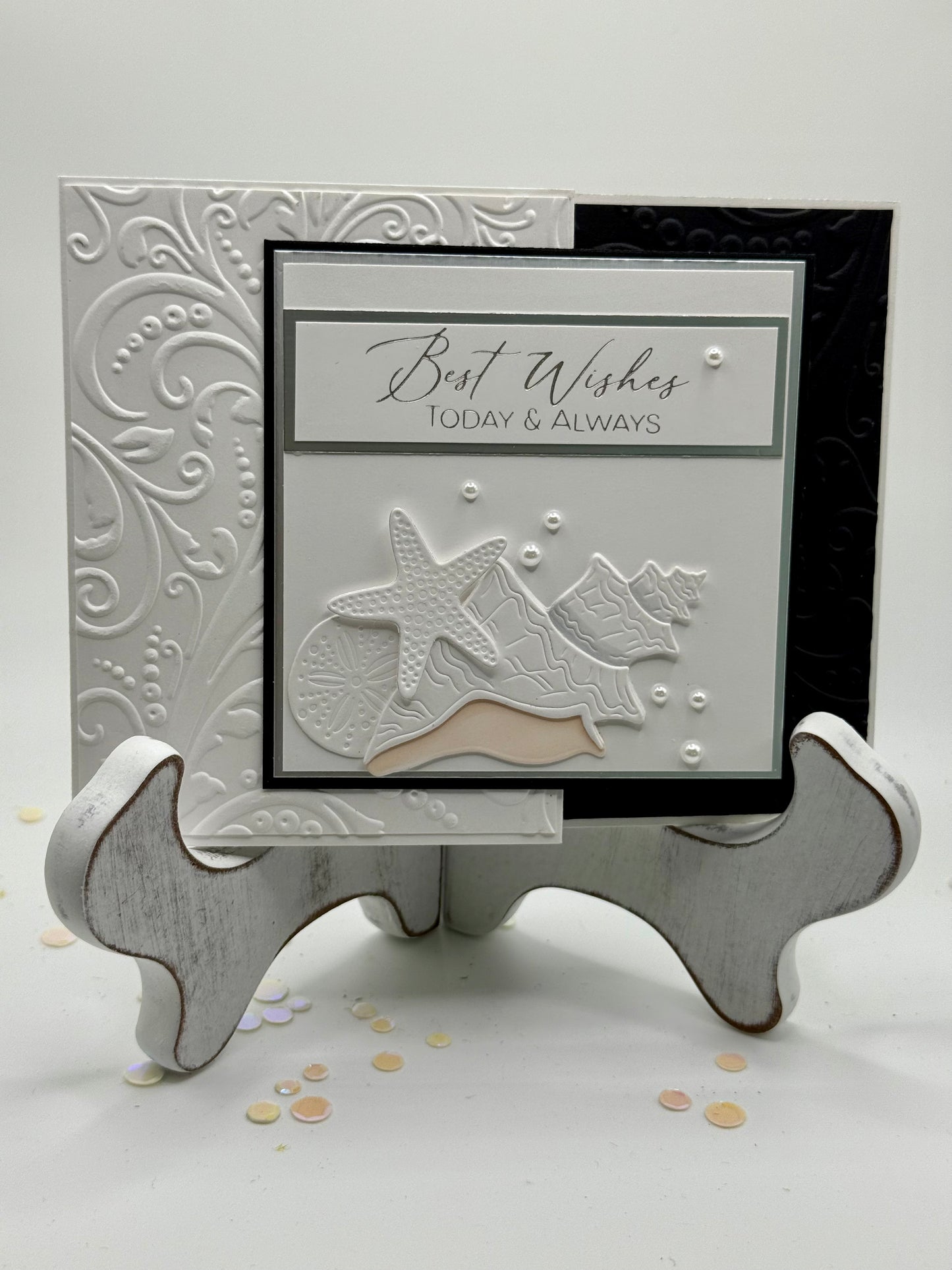 Best Wishes Shell card