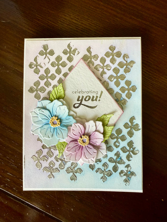 Siver textured background