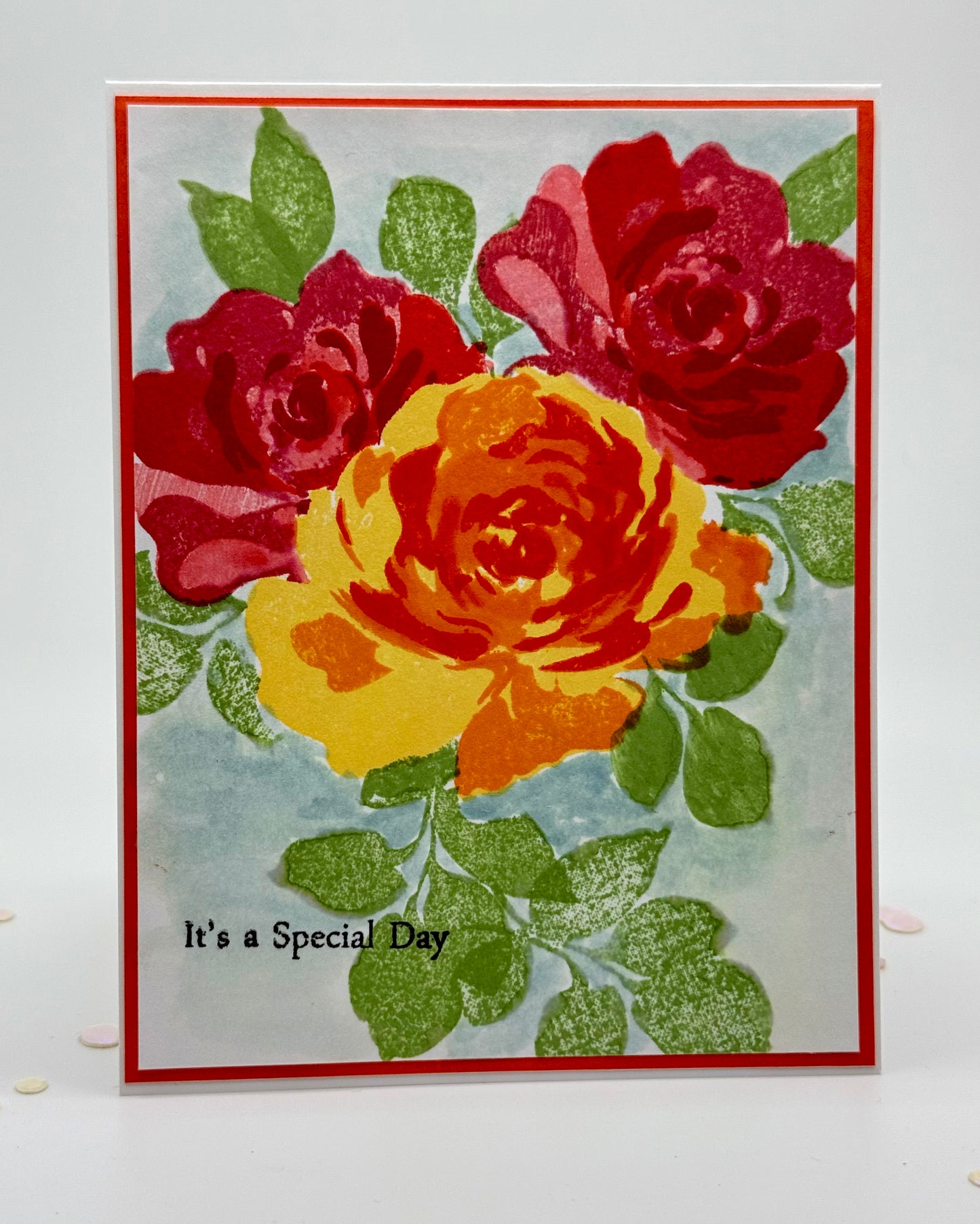 Colorful Roses Special Day